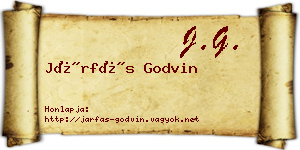 Járfás Godvin névjegykártya